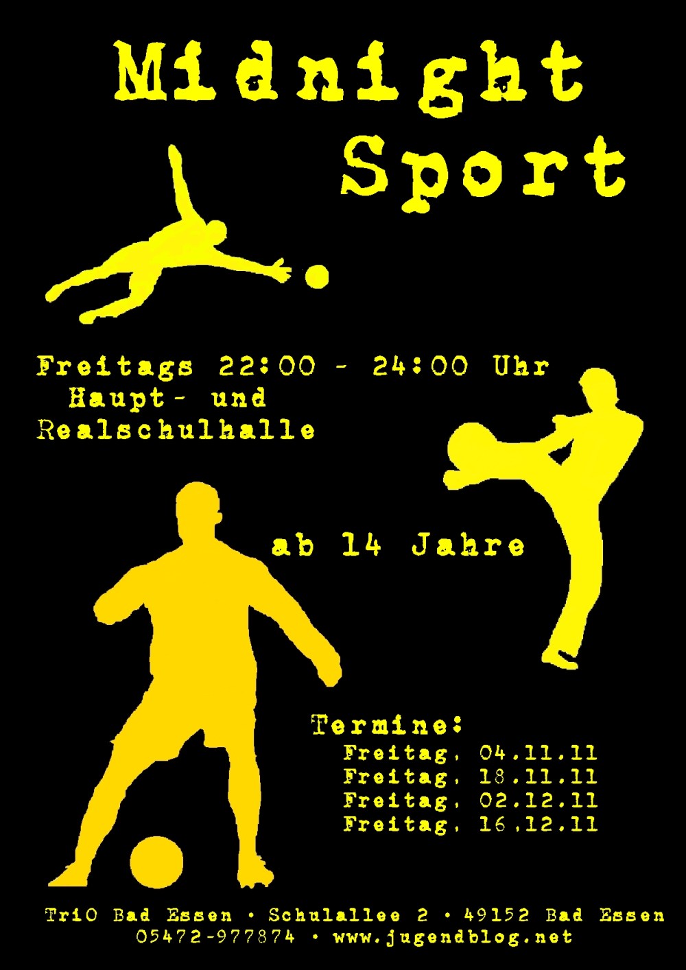 Plakat - Midnight Sport 04.11.11