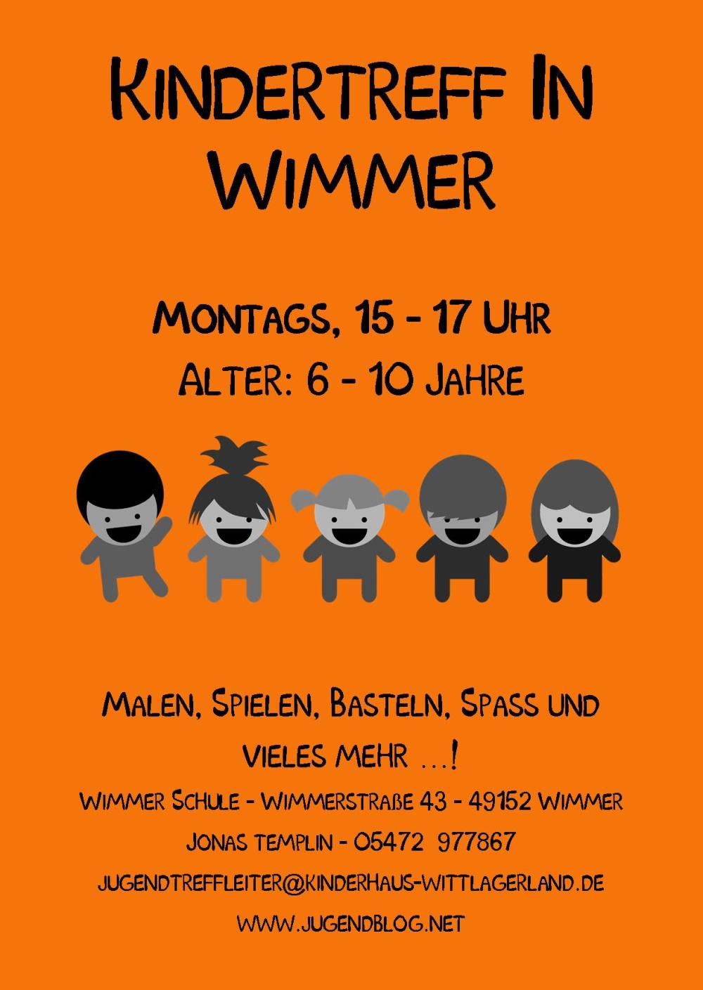 Kindertag Wimmer-Schule front Publisher 01.2015 Orange