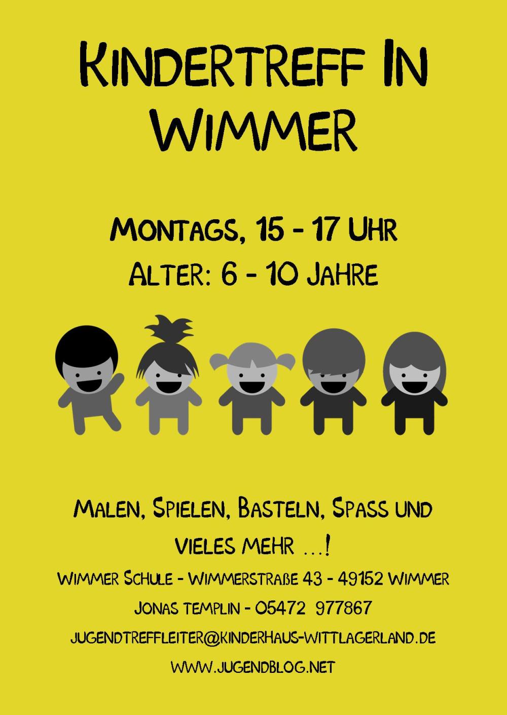 Kindertag Wimmer-Schule front Publisher 03.2015 Gelb