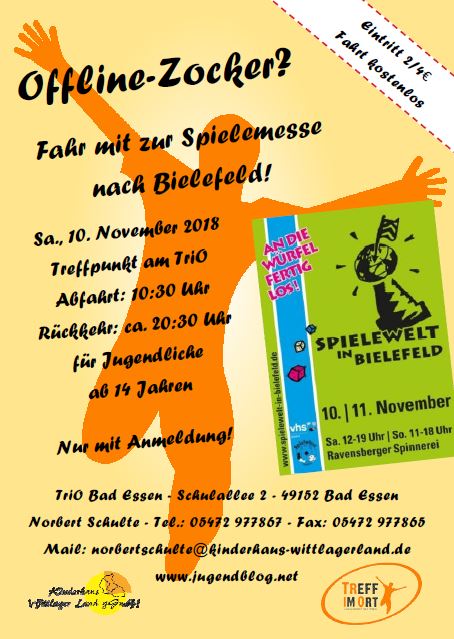Flyer Spielemesse